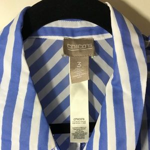 Striped Beach Cover-Up